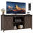 Tv Stand For Tvs Up To 70" with 2 Sliding Barn Doors and Built-In Charging Station-2124705849