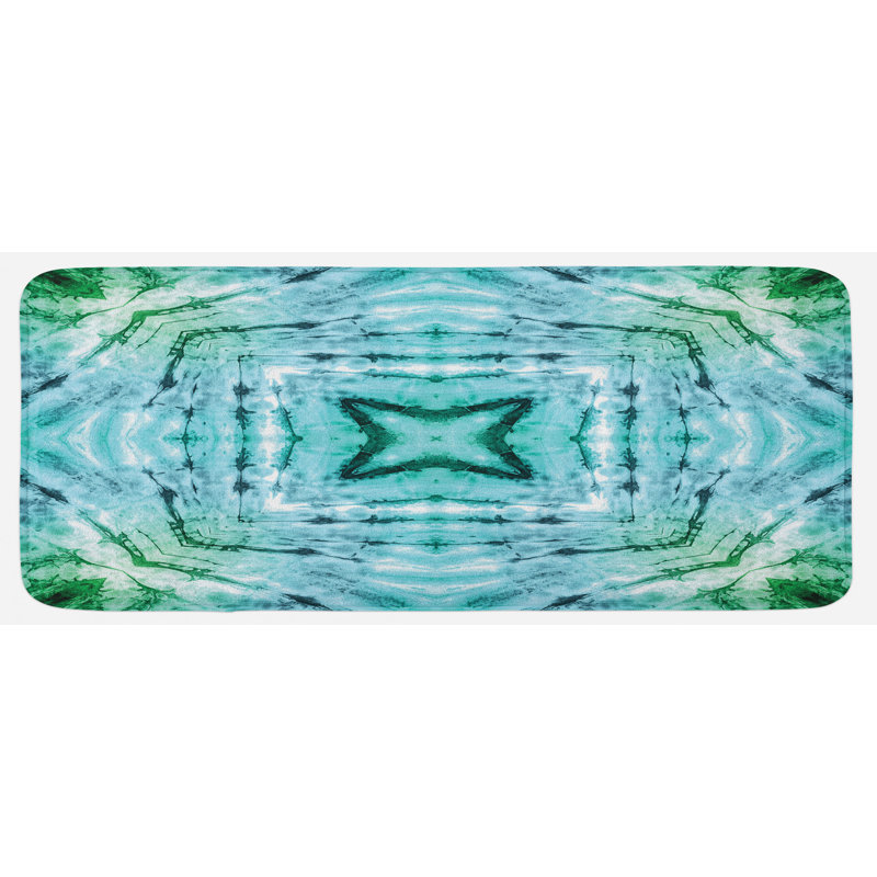 Tapis de cuisine kaléidoscope