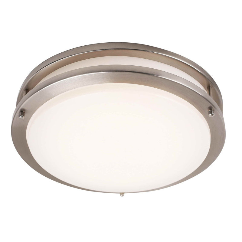 Matthieu LED Flush Mount, 4" H x 14" W x 14" D