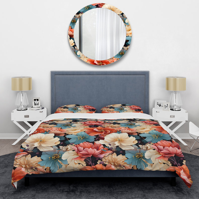 Ensemble de housse de couette pastel, Housse de couette pour très grand lit et 2 très
