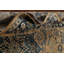 Tapis de salon traditionnel fait à la main à motif floral 7 x 10