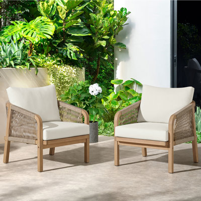 Ensemble de 2 chaises de patio Lusso