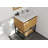 Riey 30'' Single Bathroom Vanity with Marble Top-918340095-918340086