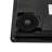 OUKANING Black Electric 1 Burner Cooktop