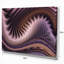 « mauve ondulations », art mural sur toile tendue-19242595