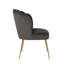 Chaise d'appoint rembourrée en velours Pippa-66203114-66203113