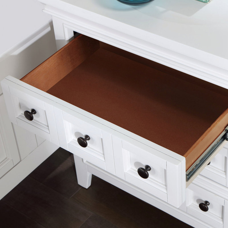 Genesha Piece Bedroom Set, King, White