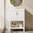 24'' Single Bathroom Vanity With Ceramic Top, Solid Wood Frame Freestanding Vanity with Door Organizer-837431037-833327171-833327183