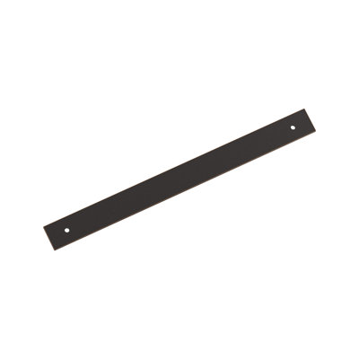 Plaque arrière rectangulaire en bronze huilé Ladera 12 pouces (305mm)