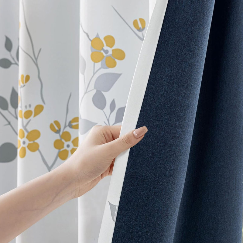 Blackout Curtain Panel Pair, Yellow