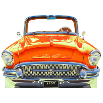 Car Coupe 1955 Stand Cardboard Standup