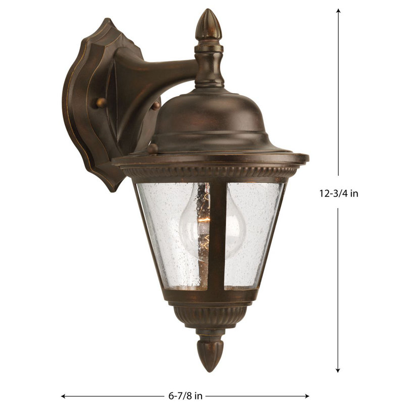 Lanterne murale d'extérieur Rawson, H 12,75 po x l 6,88 po