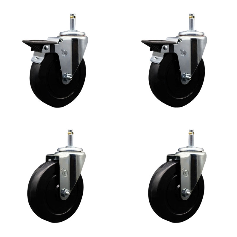 Soft Swivel Grip Ring Stem Caster