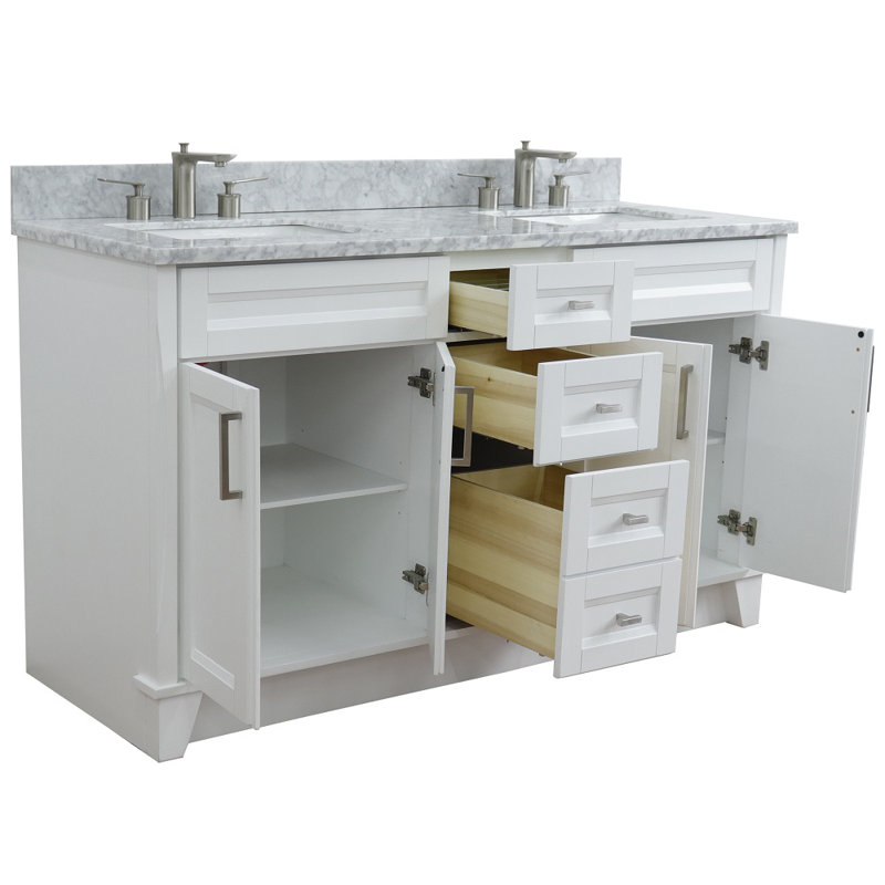 Ensemble de meuble-lavabo double 61 po Viveca