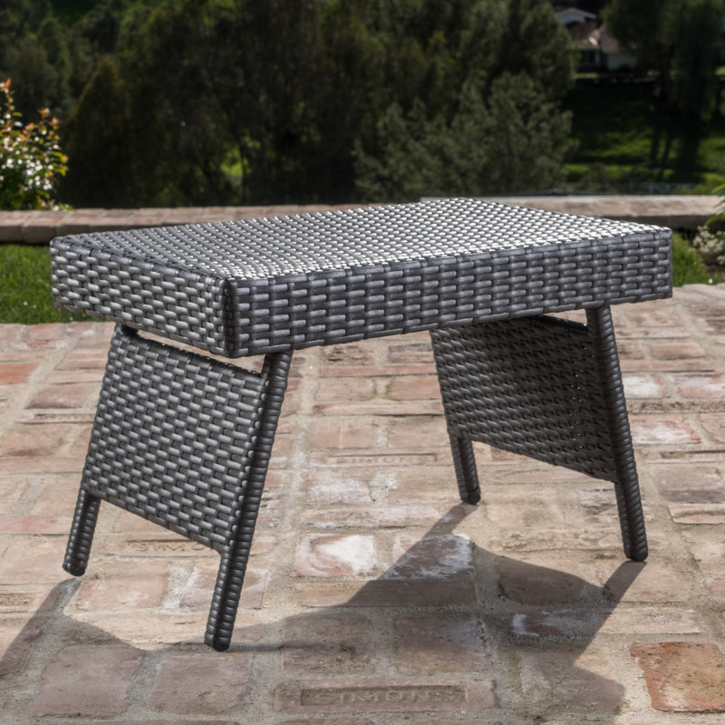 Table d'appoint d'extérieur pour patio, Grey