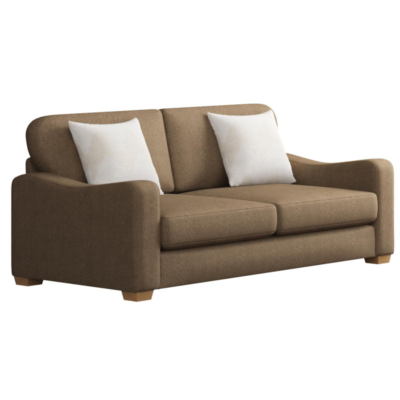 Theadford Three Seater, Fixed Back, Brick