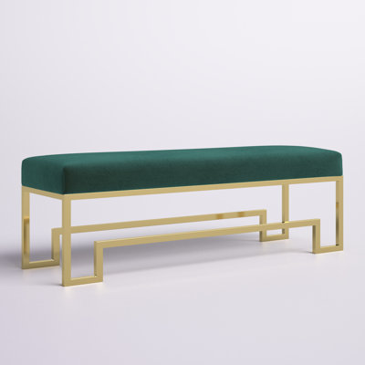 Banc rembourré 54 po Pangea Home Declan Laurence