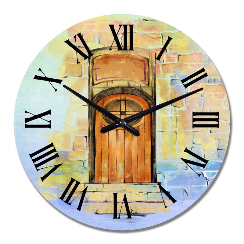 Horloge murale très grande, Moyen