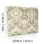 Myrtle Mauve Floral Ogee Wallpaper-79539516
