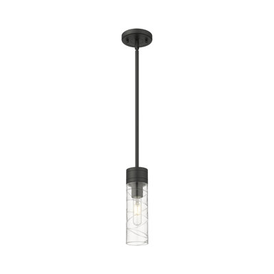 Ballston - Maliyah - 1 Light 3" Stem Hung Mini Pendant with 8"H Shade