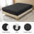 Waterproof And Thick Mattress Protective Pad - Breathable And Dustproof Fit Bed Sheet Design Skin Friendly Bed Cover Suitable For Home Dormitory And Hotel Use-100075070