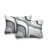 Abstract Outdoor Reversible Throw Pillow