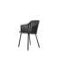 Choice Chair Indoor and Four Steel Legs Base with Upholstery Cover Set (Cane-line Ambience Seat-Back Cover)-1804732278-1804732277-1804732287