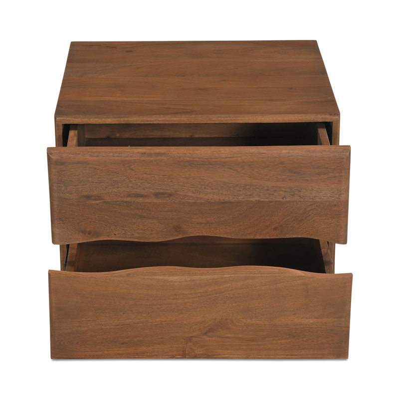 Beau 22'' W Solid Wood Nightstand