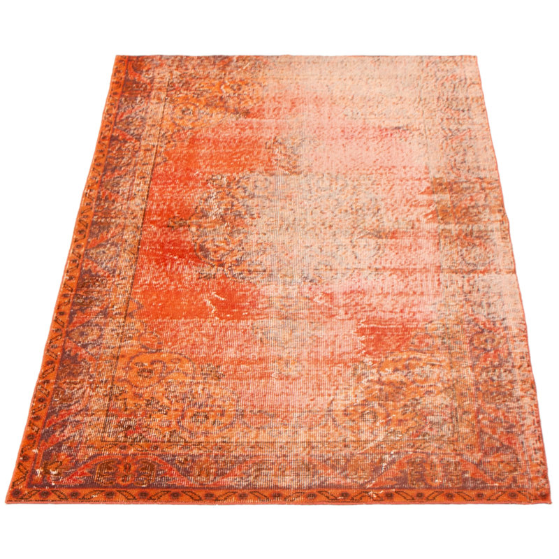Tapis cuivre foncé à transition de couleur 3 pi 10 po x 6 pi 5 po