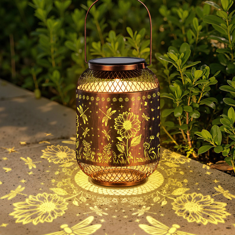 Solar Powered Integrated Led Outdoor Lantern