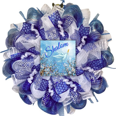 Couronne Hanoukka Shalom Dove