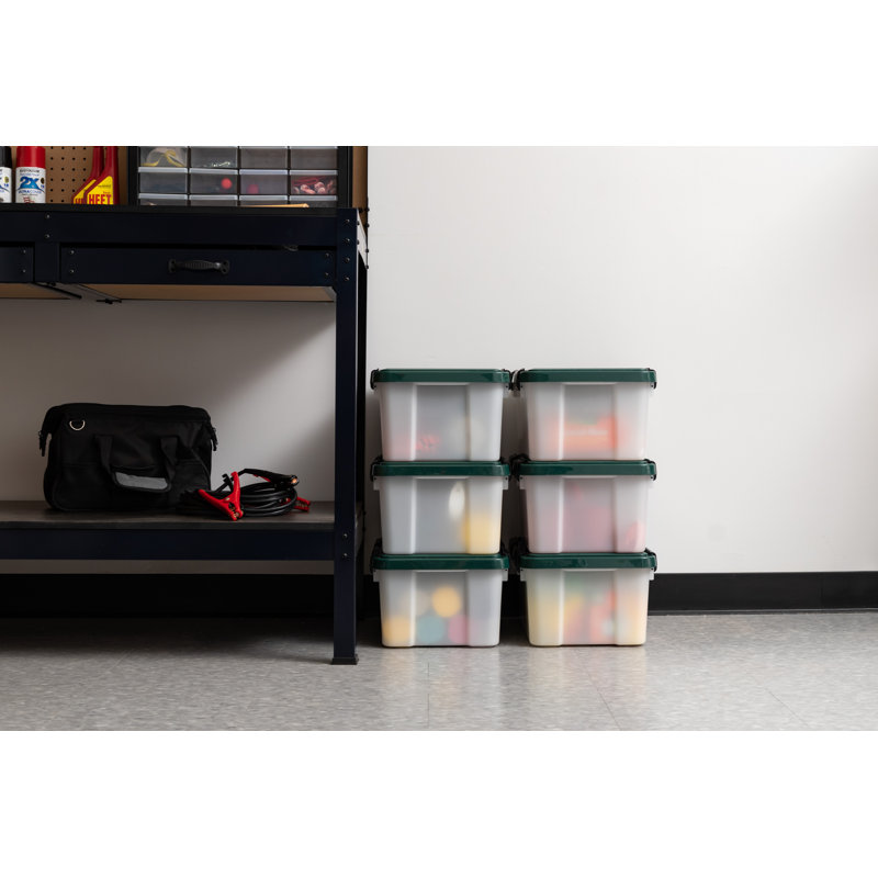 Weathertight Storage Containers, 19Qt, 6