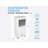 Perfect Aire 240 Portable Evaporative Cooler with Remote Included