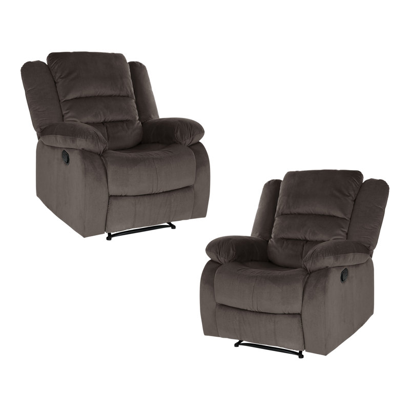 Upholstered Microfiber / Microsuede Recliner
