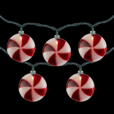 Indoor / Outdoor 10 - Bulb 102 in. Plug-in LED Novelty String Light
