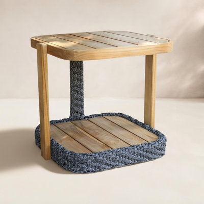 Estate 20" Teak Patio Side Table