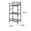 Rangement autoportant à 3 tablettes en métal pour ranger la cuisine et le rangement-129911012