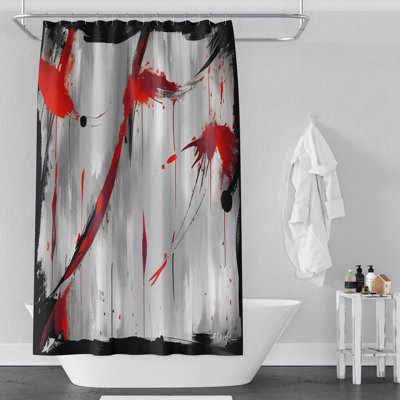 Alfard Abstract Shower Curtain