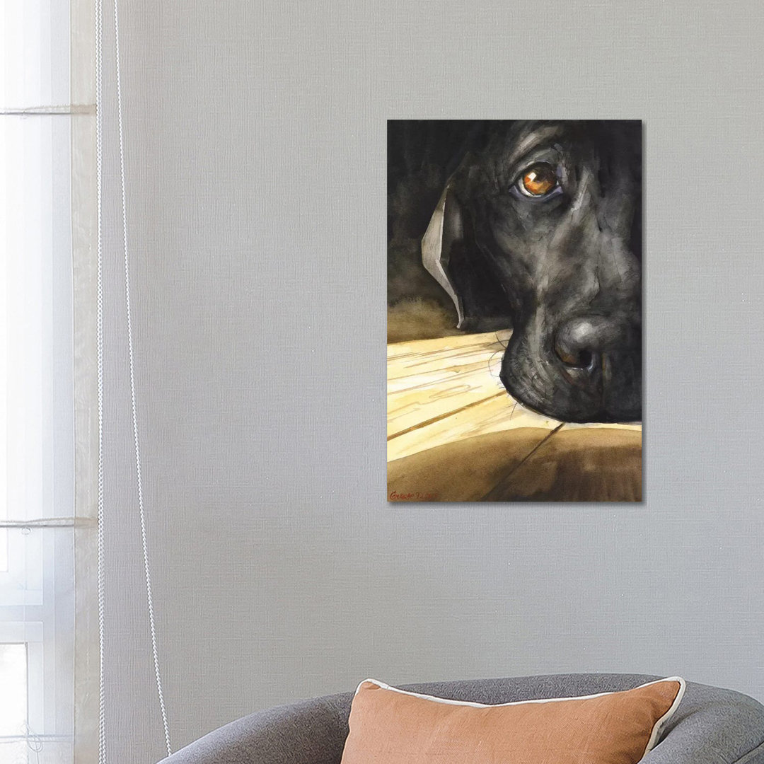 Labrador by George Dyachenko - Wrapped Canvas Painting
