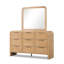 Ensemble de commode avec miroir 9 tiroirs H 74 po Beaucet