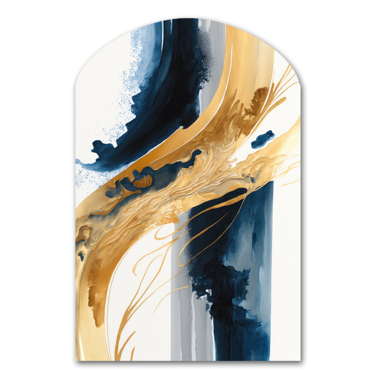 Stylish Spiral Abstract III - Asymmetric Abstract Spirals, H 43 po x l 33 po x P 1 po