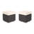 Jossif Resin (All Weather) Wicker/Rattan Outdoor Ottoman-912264744