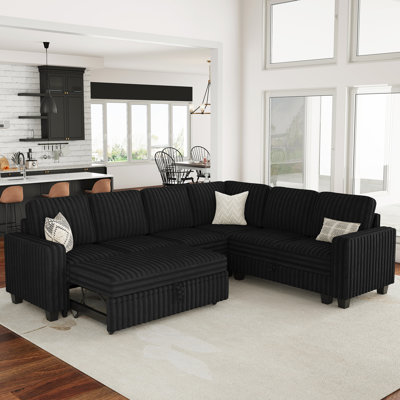 Canapé modulaire convertible moelleux