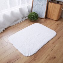 Pullum Rectangle 100% Cotton Non-Slip Regency Bath Rug Alcott Hill Color: Beige, Size: 36 x 24