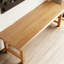 Bureau rectangulaire en bois massif Burlywood-130831228