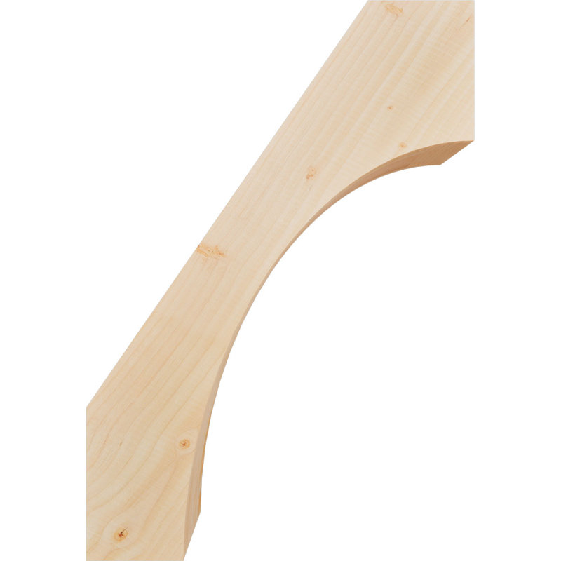 Attelle de genou Westlake, Sapin de Douglas, H 26 po x l 5,5 po x P 18 po, Lisse