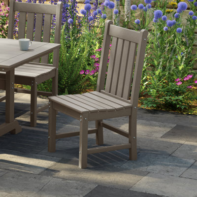 Laguna Plastic Outdoor Dining Side Chair