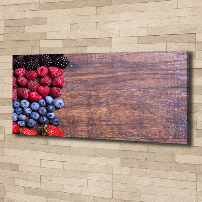Forest Fruits - No Frame Print on Canvas