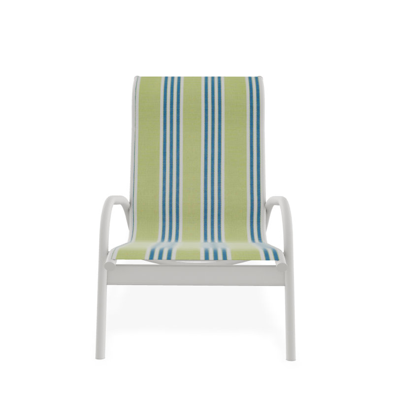 Beach Chair, Textured Snow, Limelite