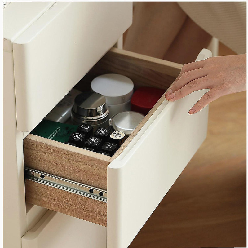 (Avec tabouret) Commode Commode de table 100% Liriodendron Chinense